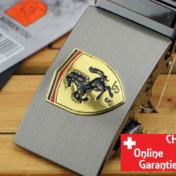 Ferrari Scuderia Auto Leder Gurt Gürtel Liebhaber Fan Kuhleder Neuware