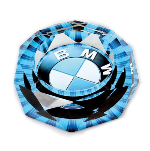 BMW Auto Glas Aschenbecher Liebhaber Fan Shop Geschenk Raucher