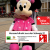 Minnie Maus XXL Plüsch 130cm