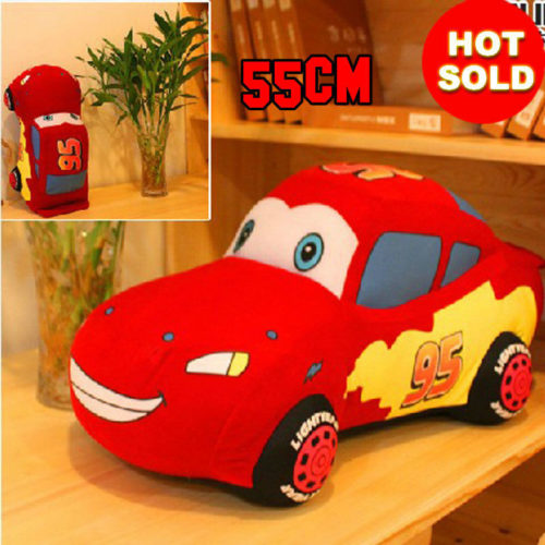 Disney Cars Lightning McQueen Kuscheltier Plüsch Tier Plüschtier 55cm  Geschenk, Spiele & Spielzeug