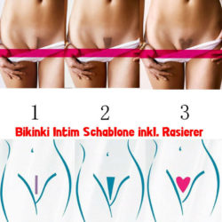 Lust auf eine schicke Intimfrisur? Mit den 3 coolen Schablonen kein Problem!