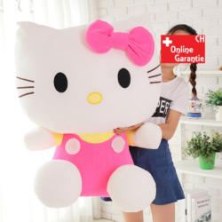 Hello Kitty XXL Plüsch Katze - Ideal als Geschenk für Mädchen Girl Kind Kinder Frau Freundin