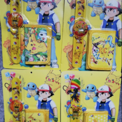Pokémon Pikachu Uhr mit Geldbörse