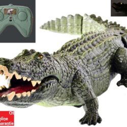 Das Krokodil / Alligator Spielzeug wird per Fernbedienung gesteuert.