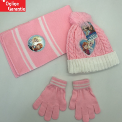 Disney Die Eiskönigin Frozen Anna und Elsa Winter Kleidung 3tlg. Fan Set