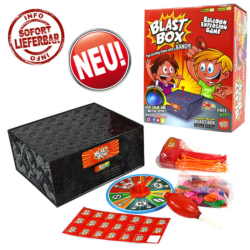 Blast Box ist ein spannungsgeladenes Ballonspiel mit einem explosiven Ausgang, der Sie aus Ihrem Sitz springen lässt!