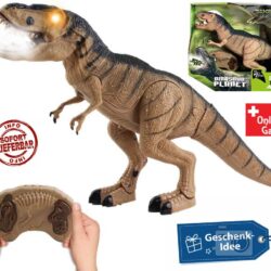 Ferngesteuerter Dinosaurier R / C mit Dampf, Sounds