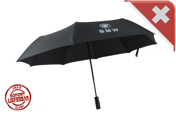 BMW Regenschirm Logo Taschenschirm Fanartikel Auto Fan Zubehör
