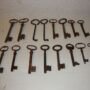 Lot alte Schlüssel 16 Stück 8.5-13.5cm  3