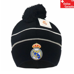 Real Madrid Mütze mit Bommel für kältere Tage