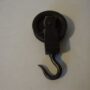 Alte Umlenkrolle Durchmesser 8cm mit Haken 3