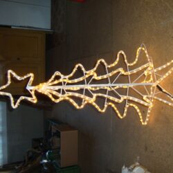 Beleuchteter Christbaum Licht warm 94x56cm