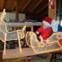 Nikolaus mit Rentier und Schlitten 2