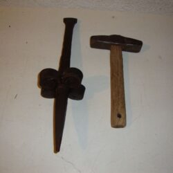 Dengelstock 38cm  mit Hammer  1