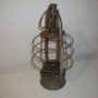 Alte Sturmlaterne Helvetia Höhe 40cm ohne Glas 3