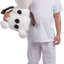 Plüsch Schneemann Olaf aus den Disney Die Eiskönigin Filmen steht in XXL-Format zum Verkauf