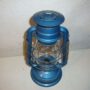Alte Stumlaterne blau 31cm   3