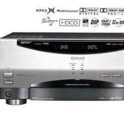 Kenwood silber Receiver AV