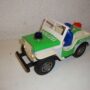 Batterie Blechspielzeug Polizei Auto Police Patrol Jeep T.N Nomura Toy Japan 4