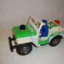 Batterie Blechspielzeug Polizei Auto Police Patrol Jeep T.N Nomura Toy Japan 2