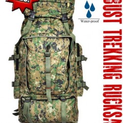 Militärrucksack Militär Rucksack Wandern Camping Reisen Trekking 81L