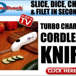 Elektromesser Bratenmesser elektrisches Messer Fleischmesser schnurlos Geschenk bekannt aus der TV Werbung