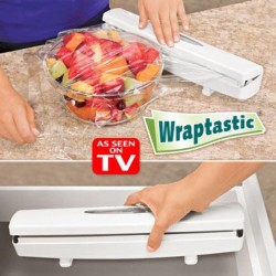 Folienspender Wraptastic™ Blitzschnelles, sauberes Abrollen Frischhaltefolien TV