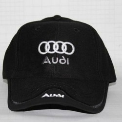 Audi Cap in schwarzer Farbe