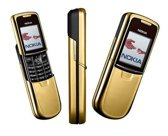 Original Nokia 8800 Gold Edition Slider Handy Natel | Handy ...
