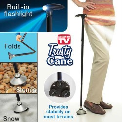 Falterer Profi Gehstock mit LED Licht Trusty Cane